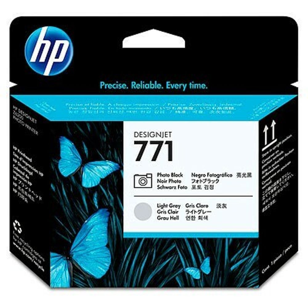 Печатающая головка HP 771 черная фото и светло-серая (2500 стр) Печатающая головка HP 771 черная фото и светло-серая (2500 стр)