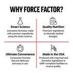 Force Factor, Креатин + HMB в порошке, без добавок, 250,8 г (8,85 унции)