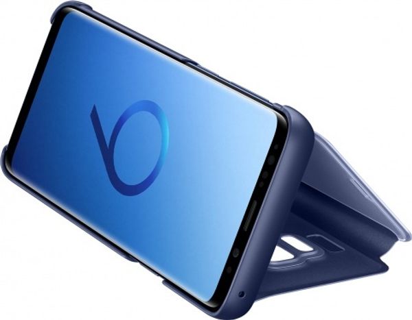 Чехол-книжка Samsung Clear View Standing для Galaxy S9 (синий)
