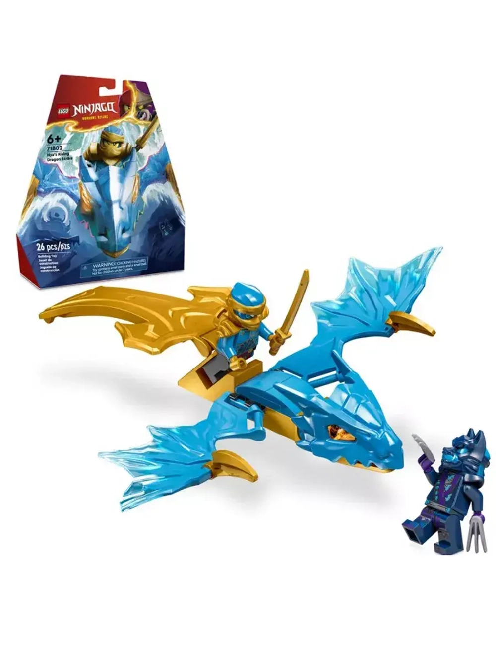 Конструктор Лего Ниндзяго Атакующий дракон Найи Ninjago