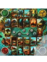 Технопарк Загадочный остров. Настольная игра-ходилка квадрат.40 карточек. 250х250х55 мм. Умные игры в кор.10шт 9504 90 800 9, Артикул: 4660254400603