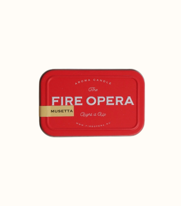Свеча – MUSETTA, 100 мл | FIRE OPERA
