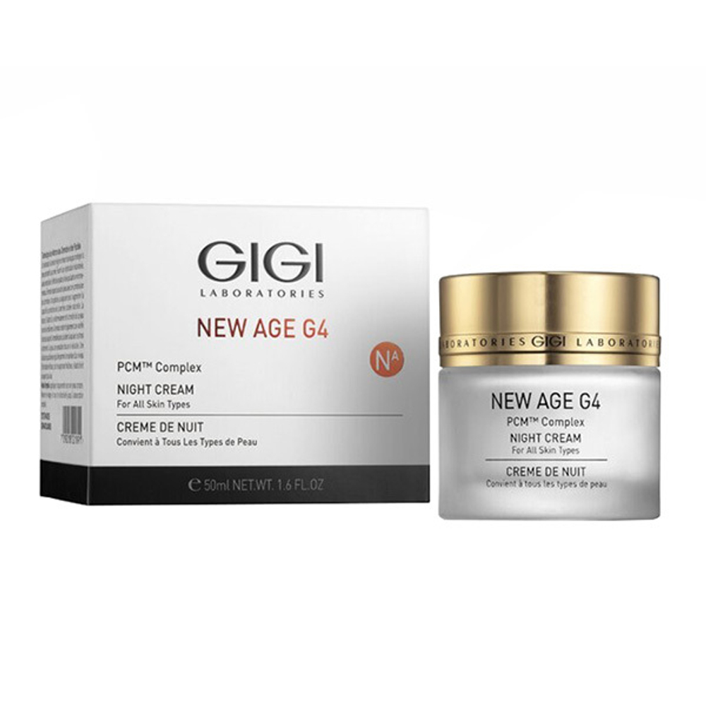 Ночной омолаживающий крем для лица GiGi New Age G4 Night Cream 50мл