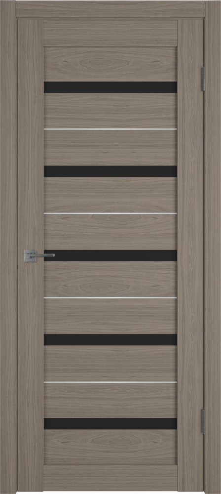 Дверь Atum Al 7 / Brun Oak / Black Gloss SM / Владимирские двери Дверь Atum Al 7 / Brun Oak / Black Gloss SM / Владимирские двери