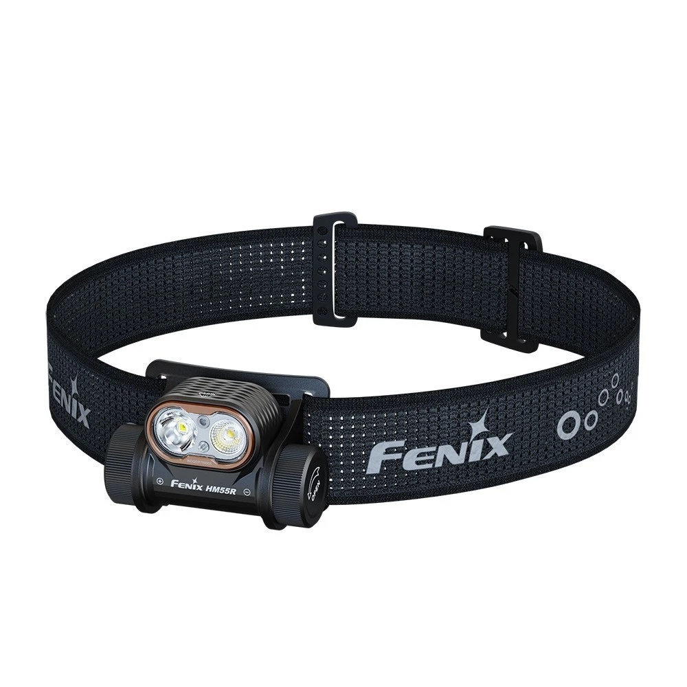 Фонарь Fenix налобный HM55R черный 1200 люмен