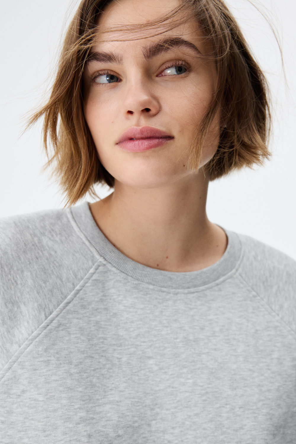 Свитшот с короткими рукавами-реглан - H&M
