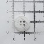 Пуговицы 4 прокола 24L=15 мм, (White (белый)) CB, 144 шт