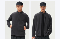 Свитшот Nothomme BlueMonte Full-zip Polartec графит