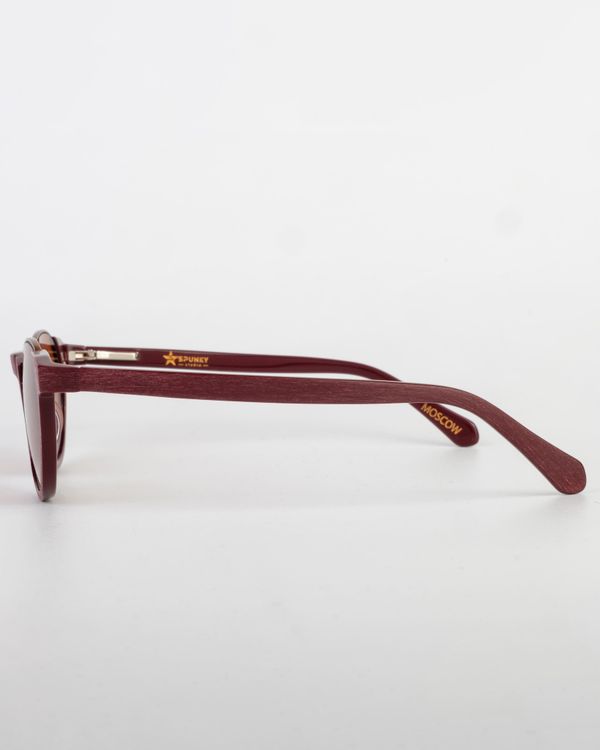 Очки солнцезащитные Spunky Oliver 6 Red Wood / Dark brown lens - фото 3