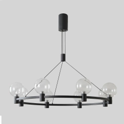 Люстра Crystal Lux DUET SP56W LED BLACK