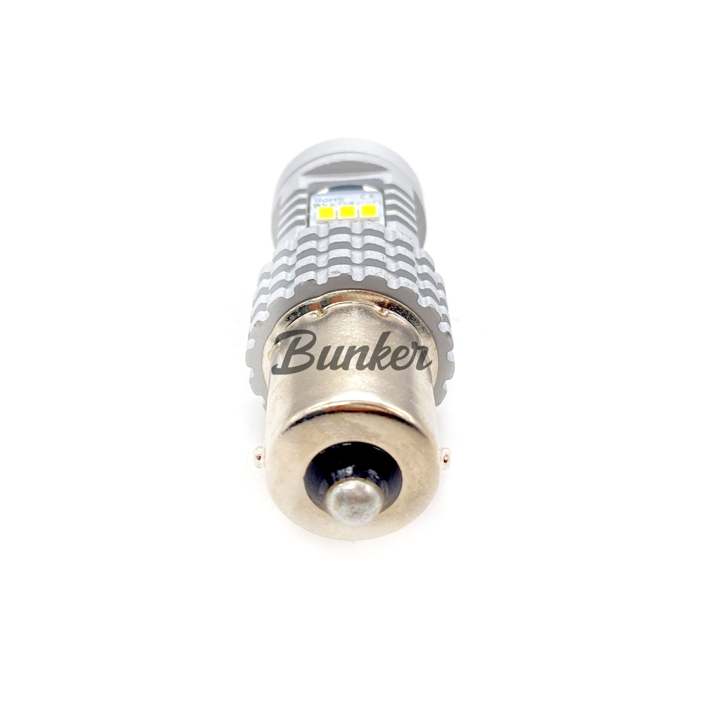 Светодиодная автомобильная LED лампа TaKiMi 1156-3020-14SMD (P21W),Белый,Не полярная,12V