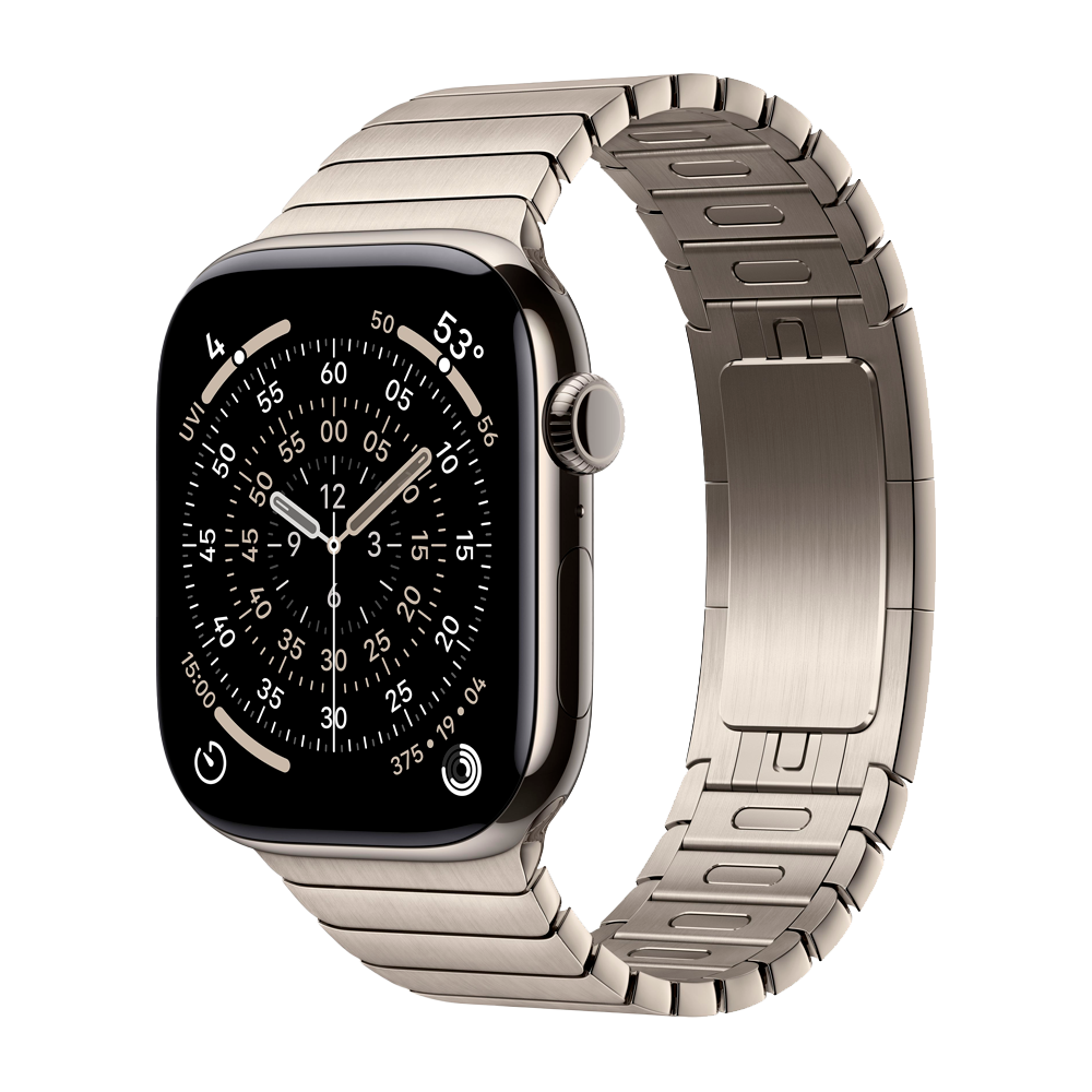 Умные часы Apple Watch Series 11 GPS + Cellular, 46mm, Natural Titanium Case with Natural Link Bracelet