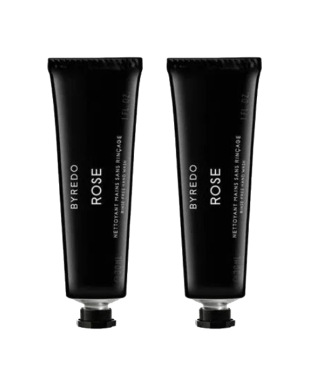 Rose Rinse-free Hand Wash Set of 2x30 ml - набор гелей для рук с антибактериальным эффектом