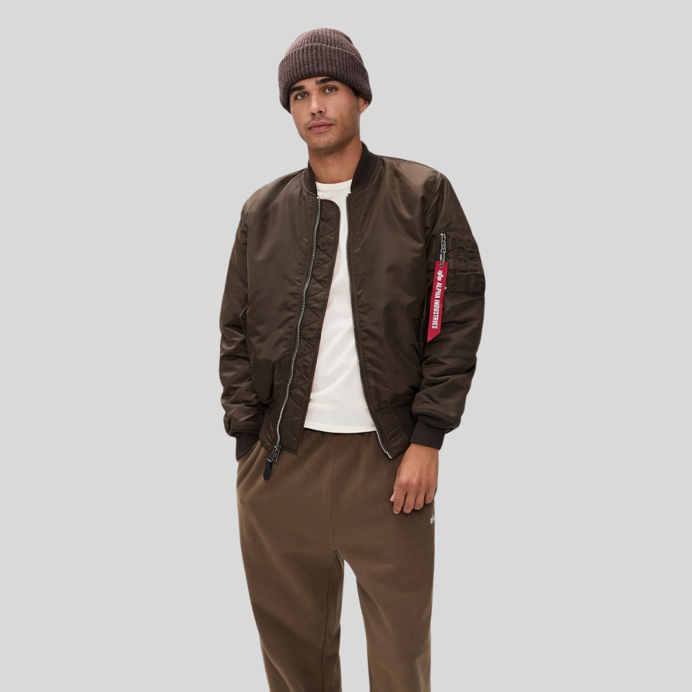 Бомбер Alpha Industries MA-1 Espresso (Темно-коричневый)