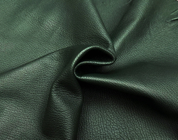 Натуральная козья кожа Amelie British Green зеленая