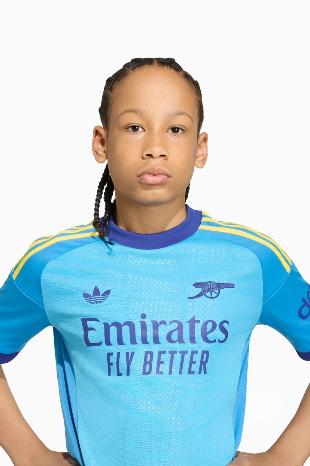 Футболка adidas Originals Arsenal FC 26/27 Away Goalkeeper Junior - синий