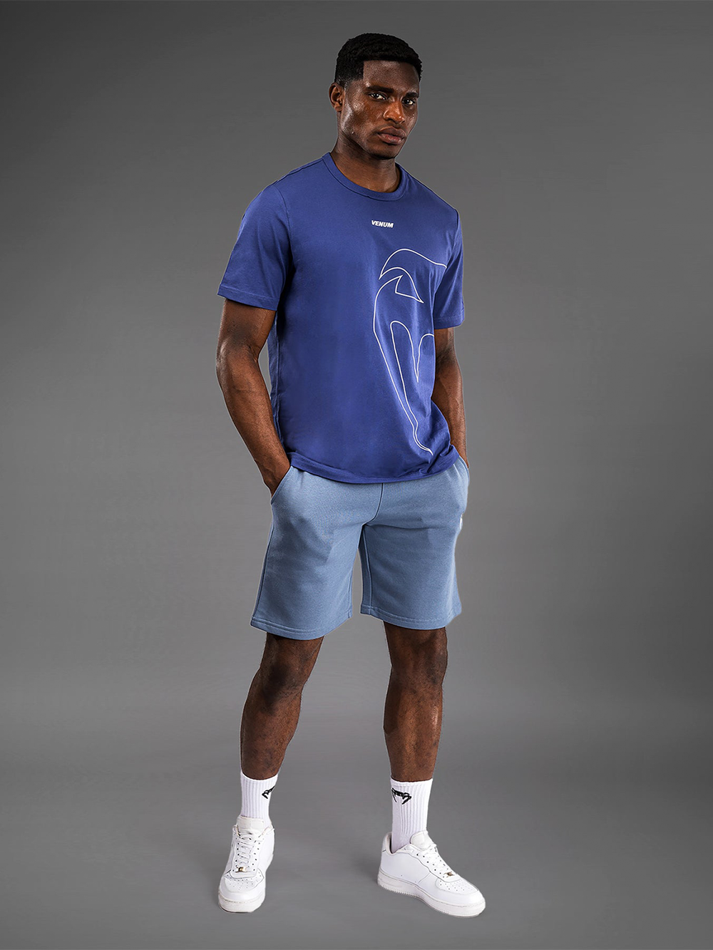 Футболка Venum Giant Connect Pacific Blue