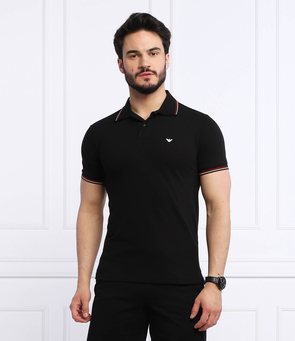поло Emporio Armani - черный(8N1FB4 1JPTZ)