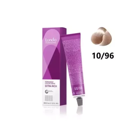 Londa Color стойкая крем-краска, 10/96 яркий блонд сандрэ фиолетовый, 60мл