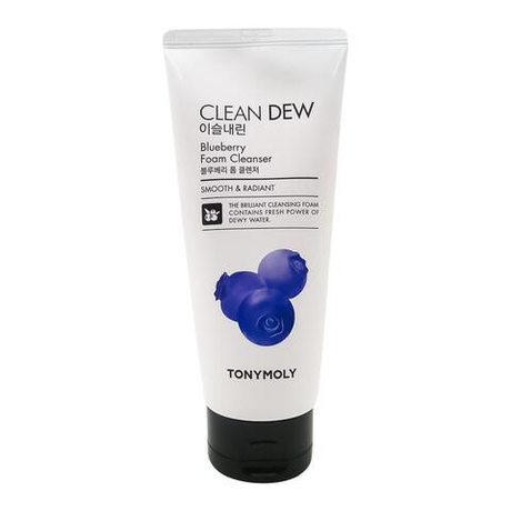 TONY MOLY Пенка для умывания с экстрактом черники Clean Dew Blueberry Foam Cleanser 180 мл (31270)
