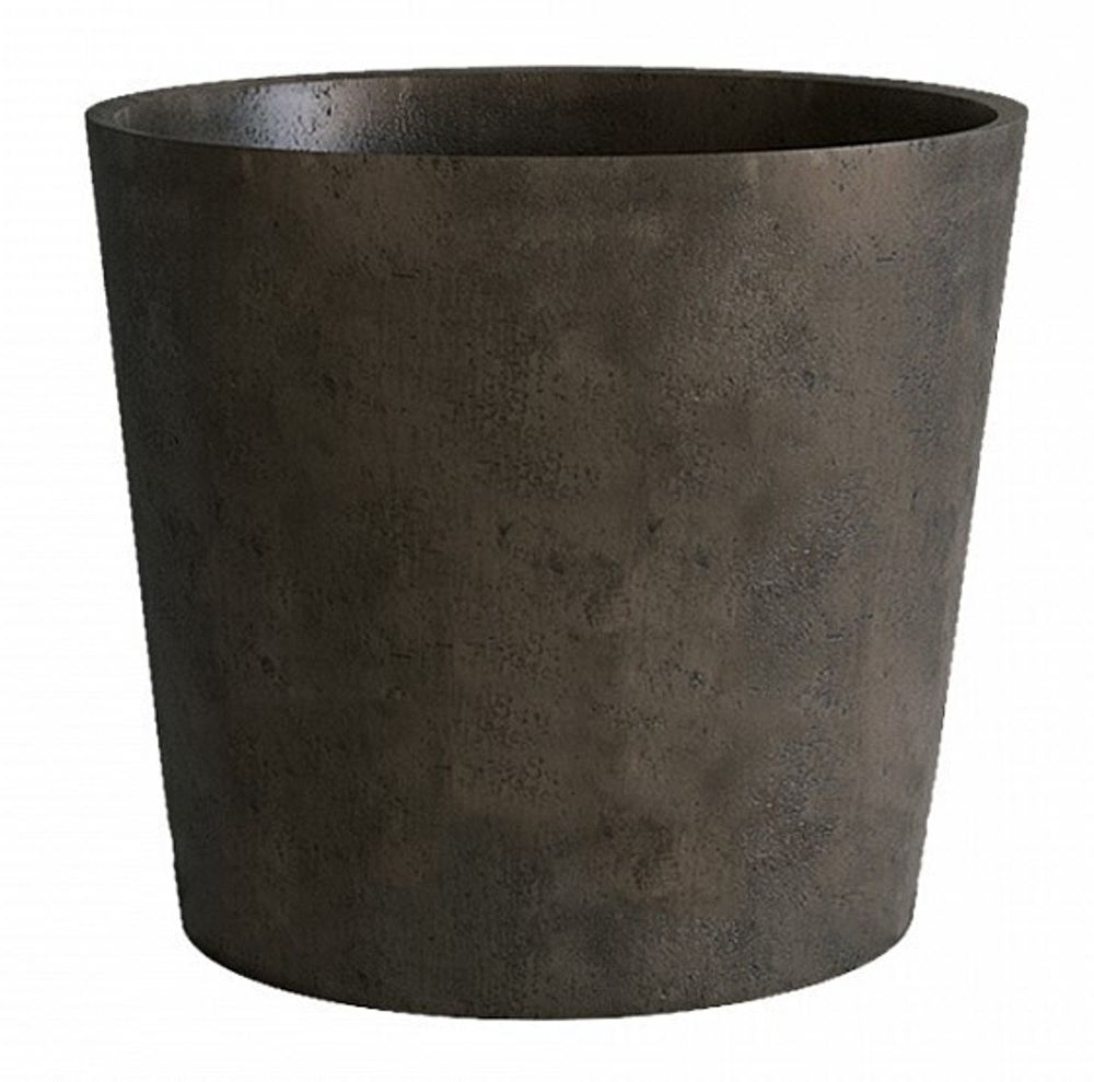 Кашпо CRATER BREZENT GREY D30 H24