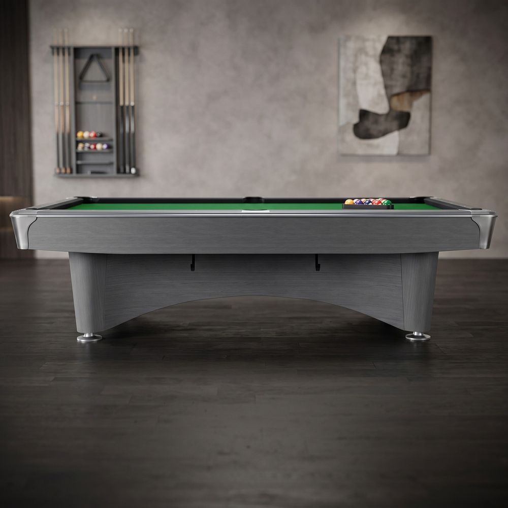 Бильярдный стол для пула Dynamic Billard "Dynamic 4" - 8 футов (серый)