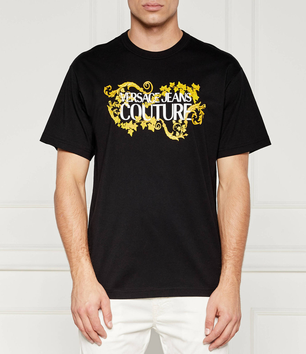Футболка Versace Jeans Couture - черный(77GAHE05CJ00E)