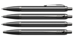 Подарочный набор Parker: черный ежедневник и черная шариковая ручка Parker IM Black Edition, цвет чернил синий
