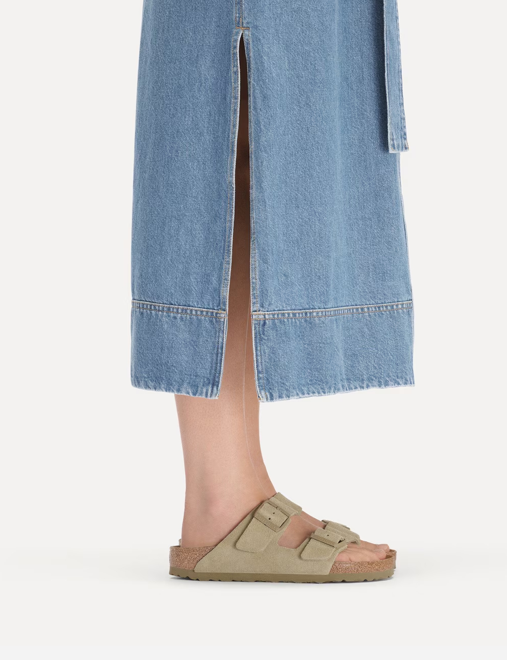 Birkenstock Arizona Suede "Faded Khaki"