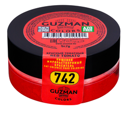 Краситель сухой жирорастворимый Красный томатный (742), GUZMAN, 5 г