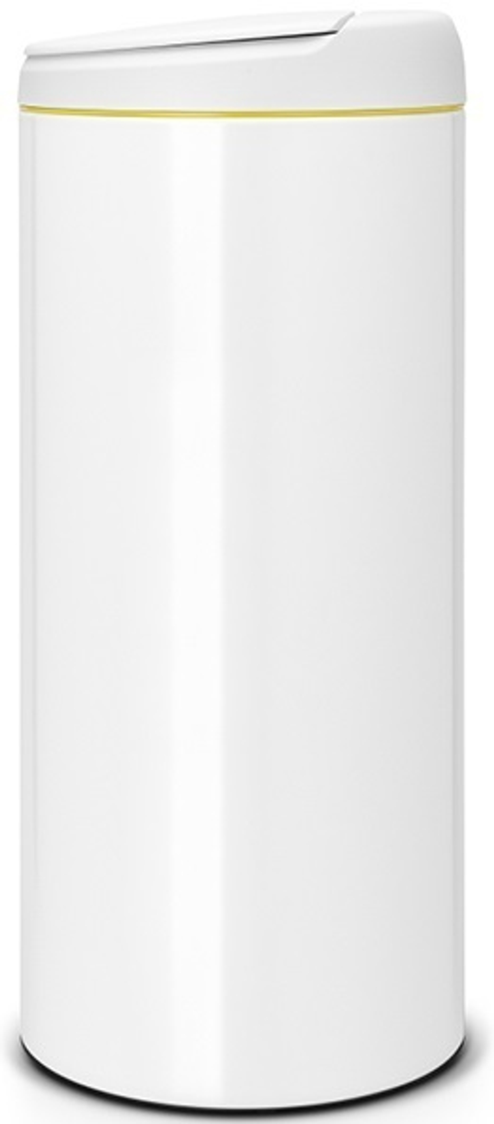 Ведро Brabantia 30л белое сбоку