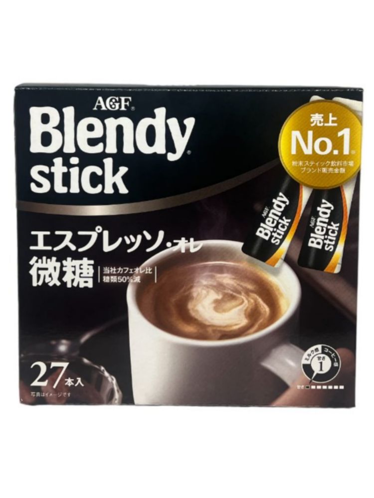 Кофе растворимый AGF Blendy Stick 3 в 1 Эспрессо 27 шт, 3 шт