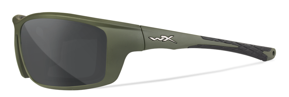 Очки Wiley X GRID Matte Utility Green CAPTIVATE™ Polarized Grey
