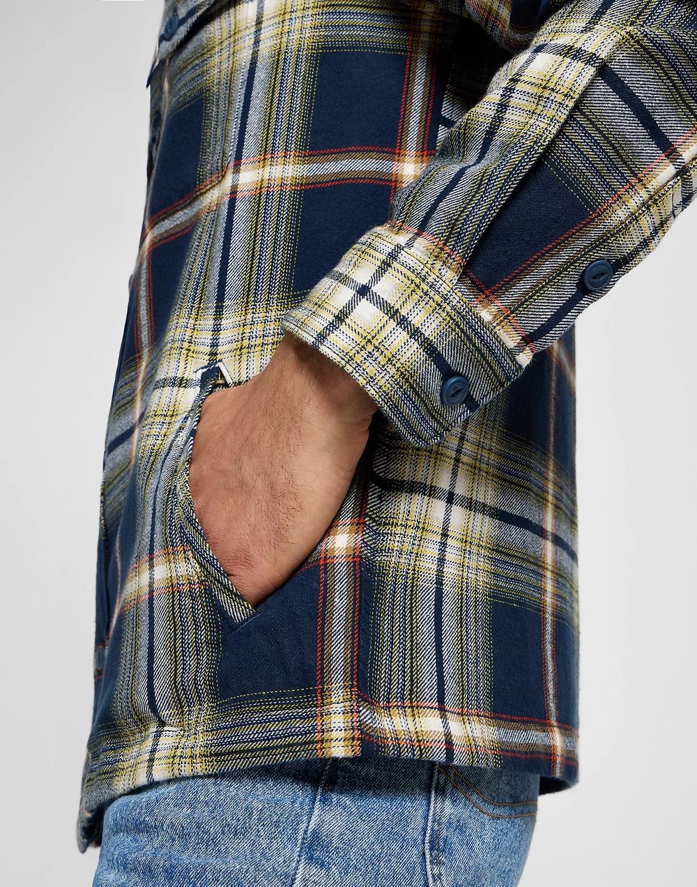 Рубашка мужская LEE FLAP POCKET OVERSHIRT