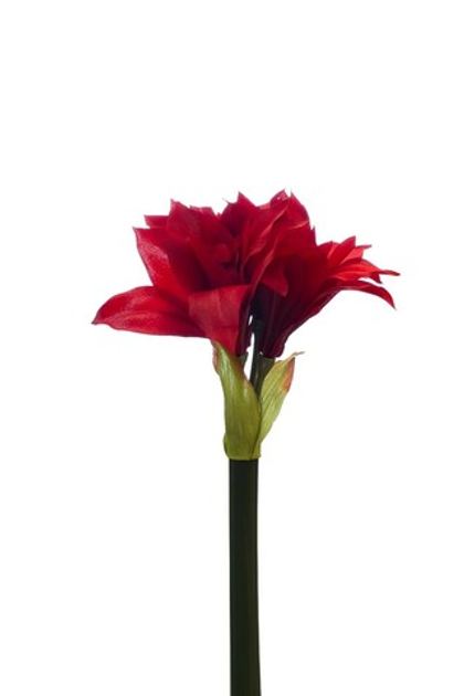 Искусственный цветок Амариллис красный 82см Garda Decor 9F27666S-1545R