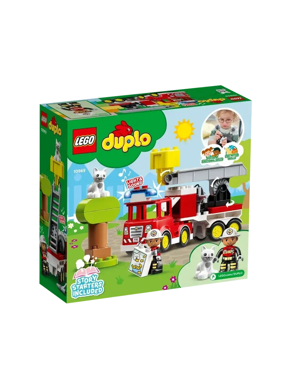 Конструктор LEGO Duplo 10969 Пожарная машина с мигалкой