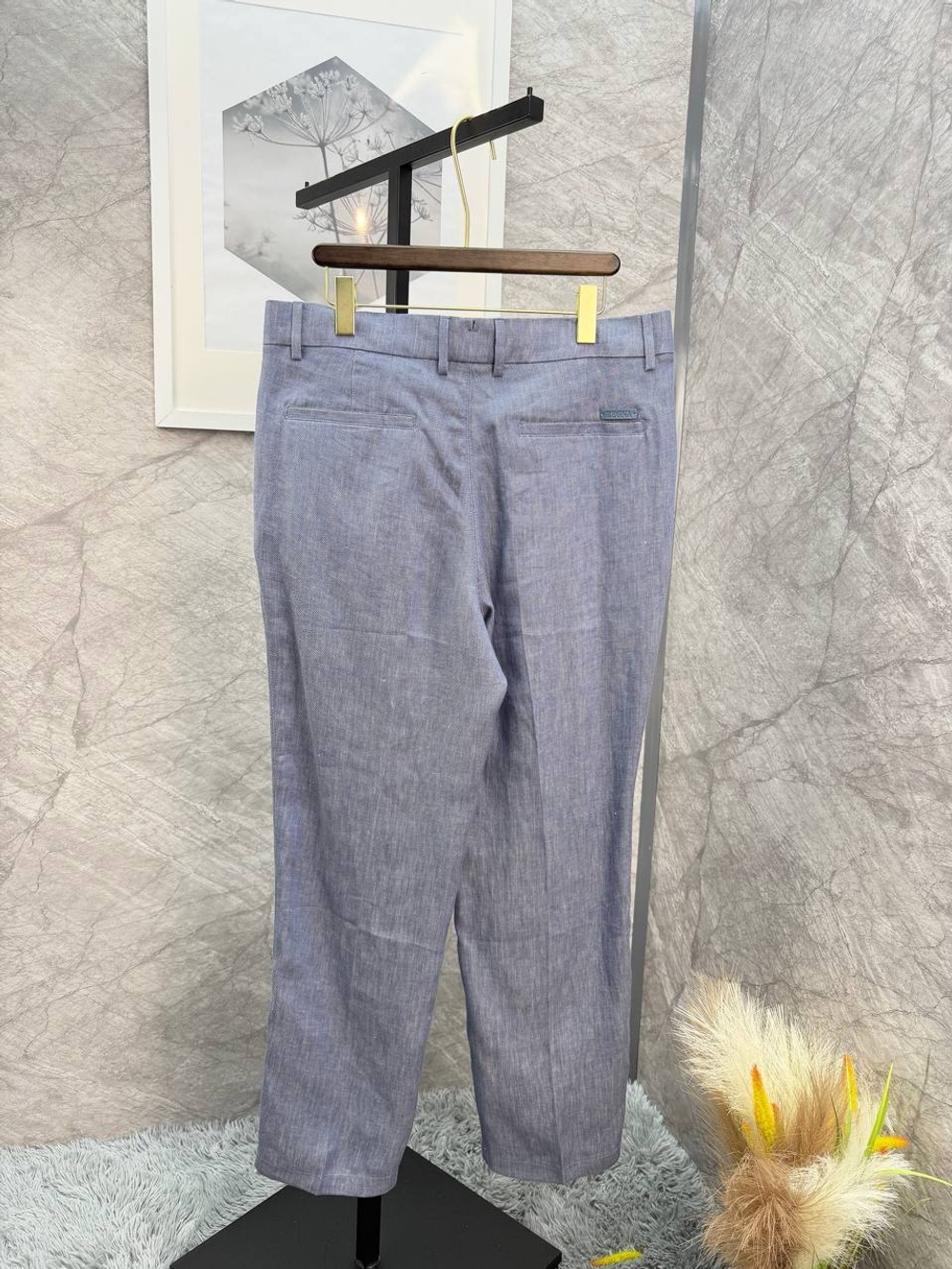 Льняной костюм Zegna