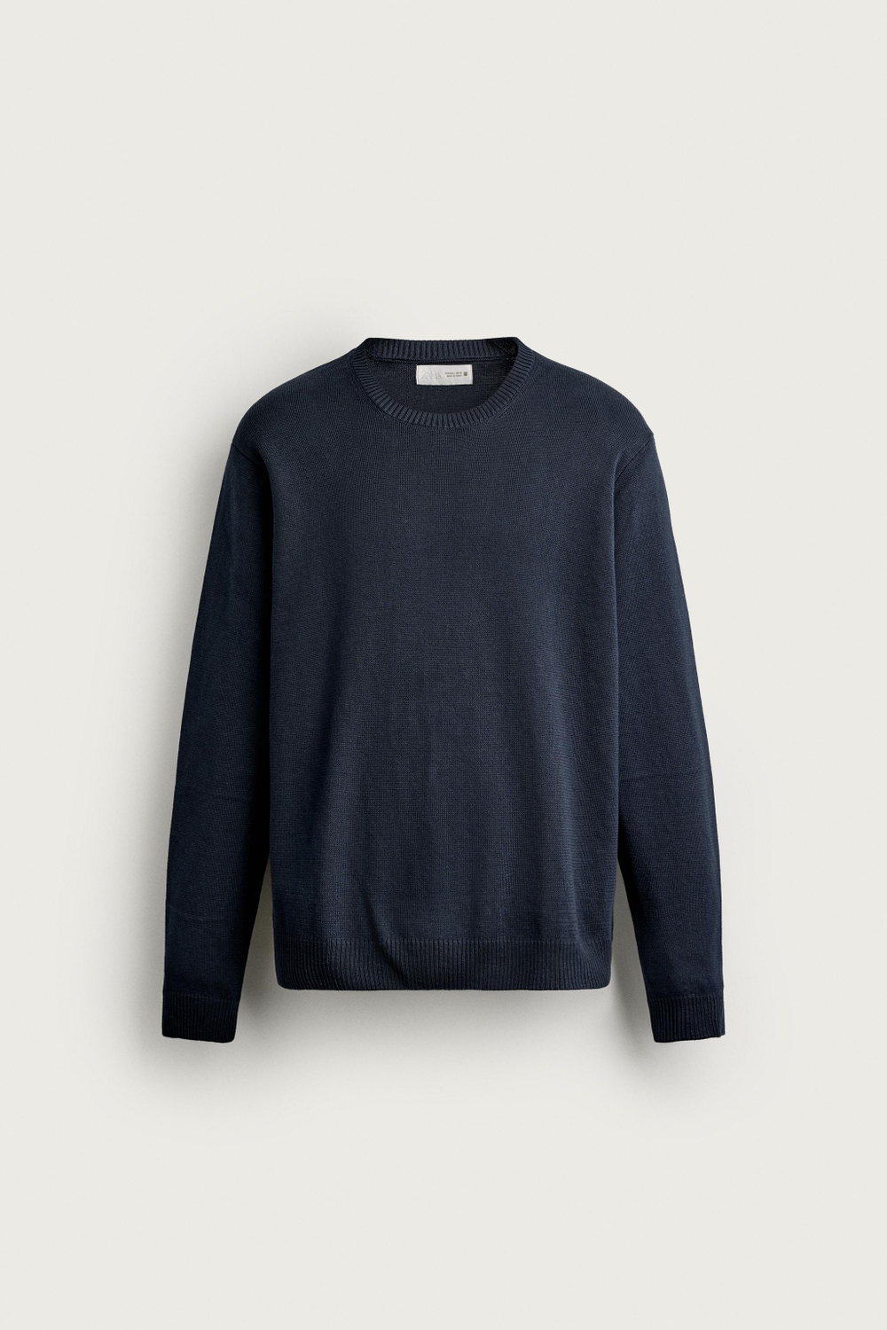 СВИТЕР ИЗ РЕЛЬЕФНОГО ХЛОПКА — ZARA