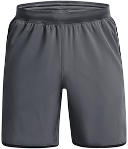 Мужские теннисные шорты Under Armour Men's UA HIIT Woven 8" Shorts - pitch gray/black