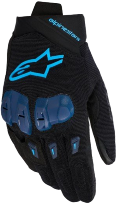 Купить Мотоперчатки Текстильные Alpinestars Gloves SP X 1 / Черно-голубой