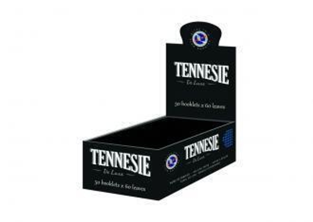 Бумага для сигарет блок "Tennesie" Deluxe 78мм 60л*50шт