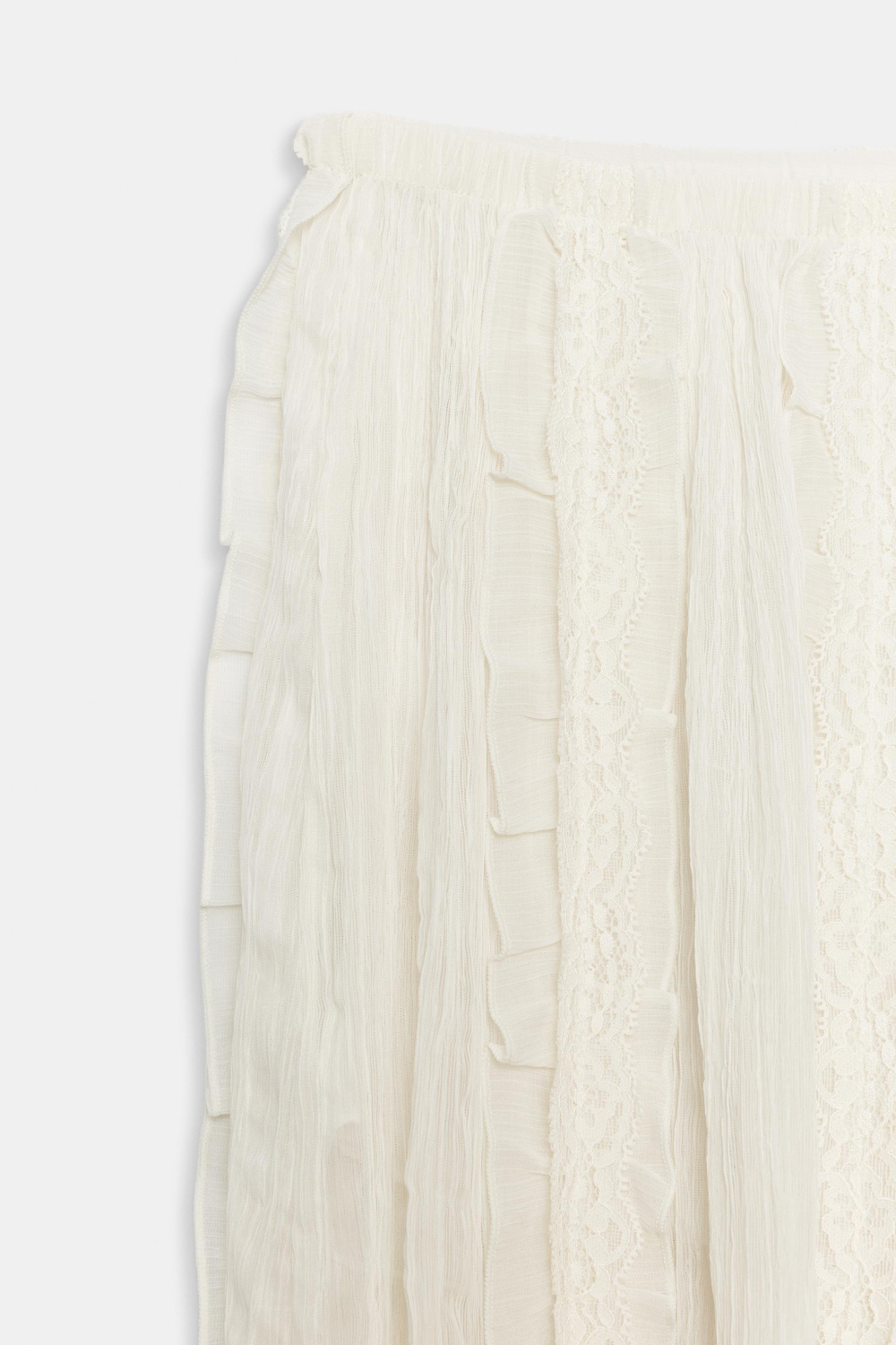 КОМБИНИРОВАННЫЕ БРЮКИ-ШАРОВАРЫ — ZARA