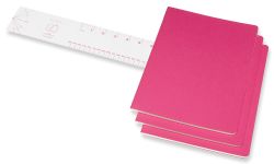 Блокнот Moleskine Cahier Journal XLarge 190х250 мм 120 стр в линейку 3 шт (CH021D17)