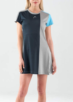 Теннисное платье Head Padel Tech Dress - серый