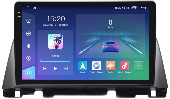 Магнитола для KIA Optima 2016-2020 - Parafar PF580LUX1U2K на Android 13, Быстрая, QLED+2K, CarPlay, 4G SIM-слот