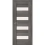 Фото двери эко шпон Porta 23 в цвете grey veralinga