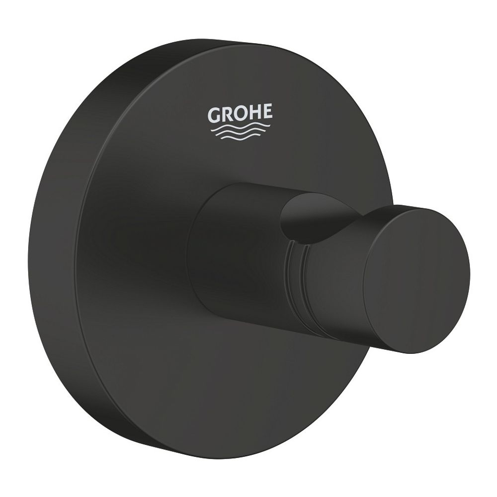 Крючок для банного халата GROHE Start, черный матовый (411732430)
