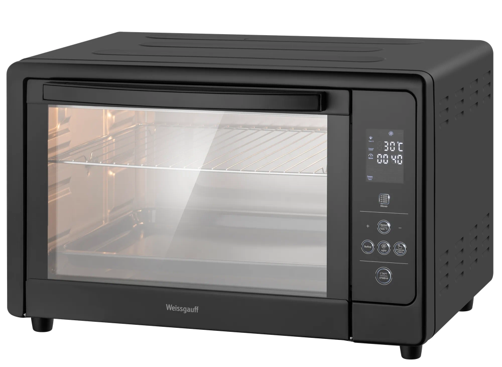 Мини-печь Weissgauff WMR 48 Touch Black - Уценка