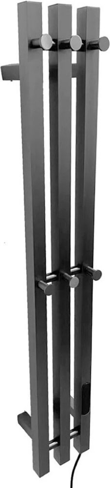 Полотенцесушитель электрический Rein Trio Cube-Graphite 1200*150 мм