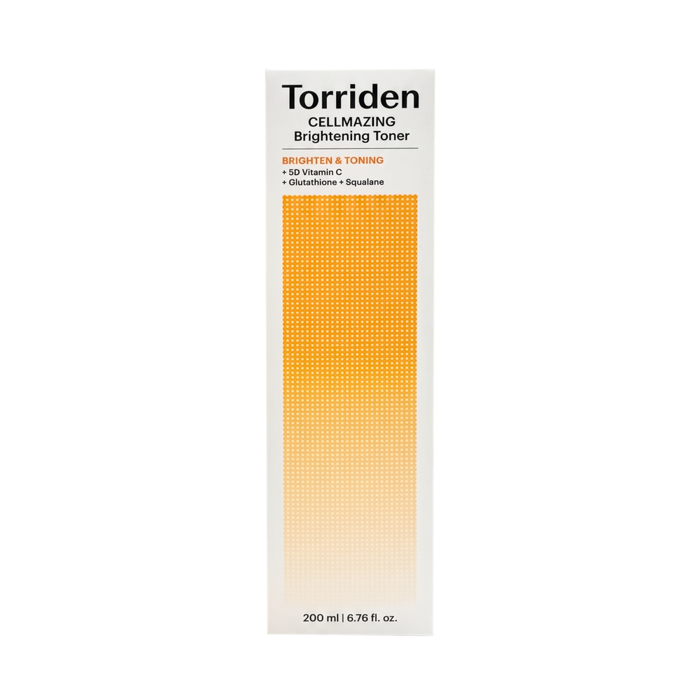 Тонер с витаминным комплексом TORRIDEN CELLMAZING Brightening Toner, 200 ml.